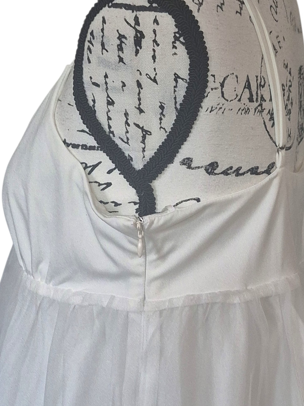 English Factory Tulle Contrast Midi Dress SZ M - Picture 9 of 9